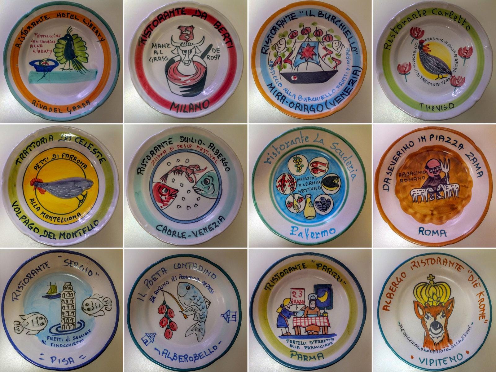 Buon Ricordo Plates - Etsy