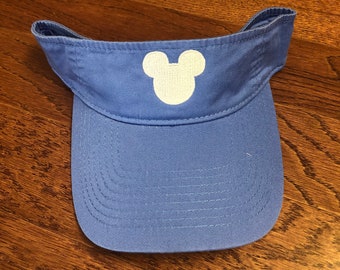 Mouse head Visor, Mickey head hat, disney Ears, Disney Wedding, Honeymoon, Disneymoon, Newlyweds, Wedding Gift