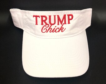 trump visor hats