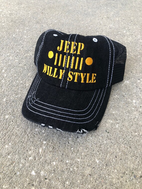 Willy Style Hat 4WD off Road Hat Jeep Trucker Hat Go Muddin Etsy
