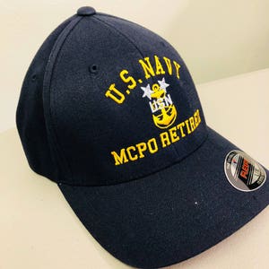 Retired Navy Chief Hat, CPO Retired, Chief Petty Officer, Senior Chief ...