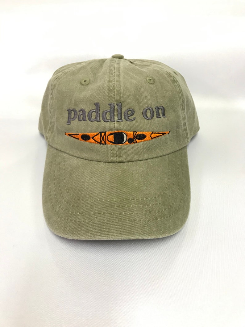 Kayak Hat Paddle on Hat Adventure Awaits Kayaker Gift Etsy