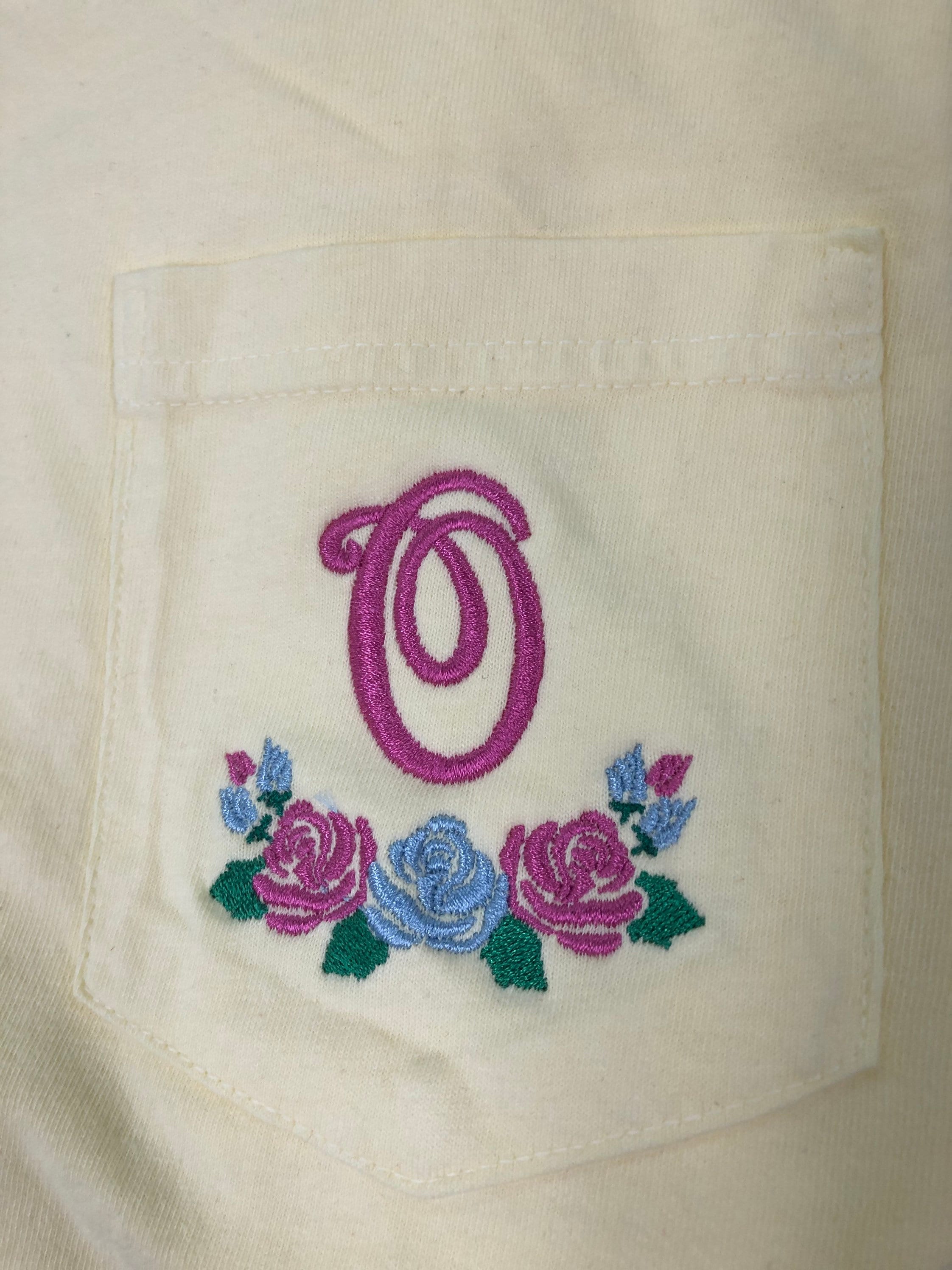 Lorine Embroidery Shirt - Moonlite Rose