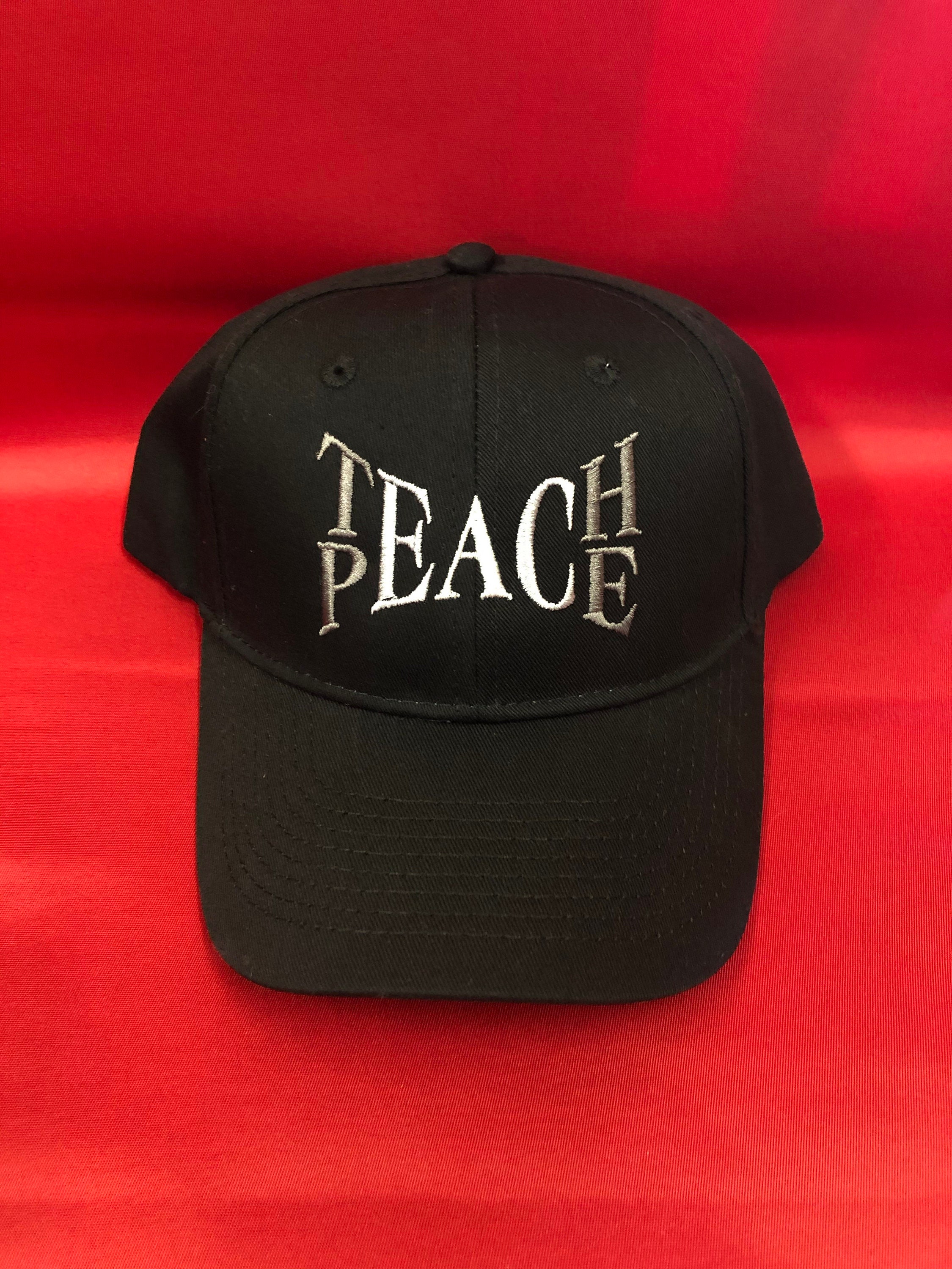 Teach Hat World Peace Don't Hate All Lives Matter - Etsy