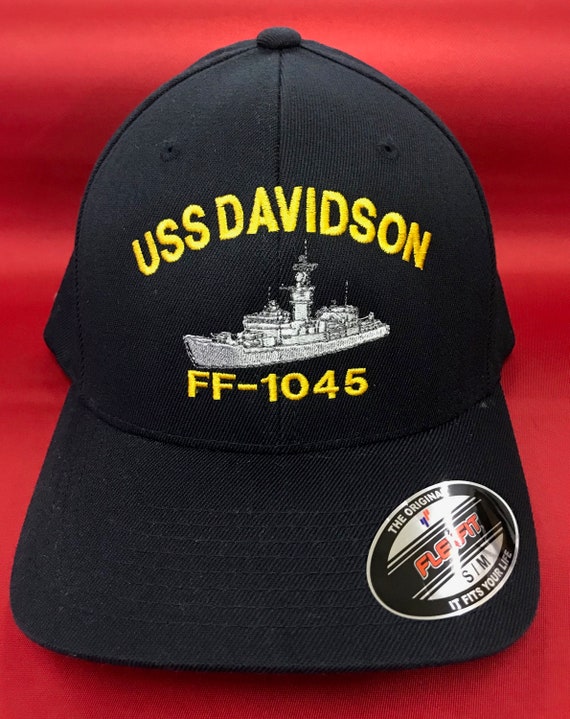 ESWS, Military Hat, Hat, Cap, Hat, Surface Ball Enlisted Command - Naval Frigate USS DAVIDSON Boat Warfare, Etsy Flexfit