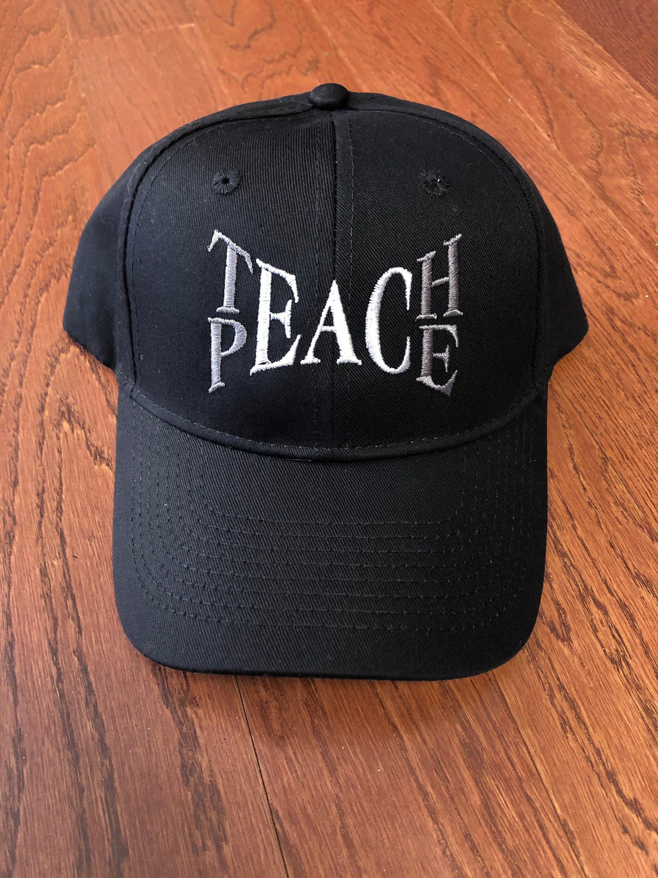 Teach Hat World Peace Don't Hate All Lives Matter - Etsy