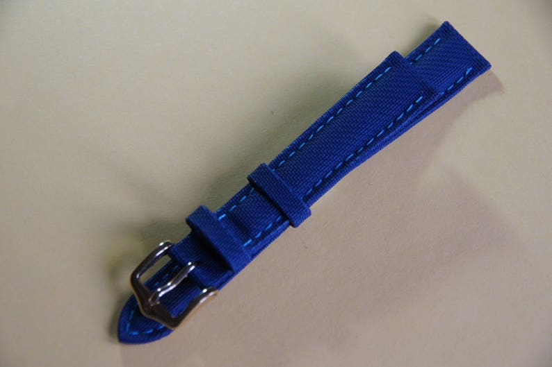 Brand HIRSCH nylon watchband active sport 16 mm