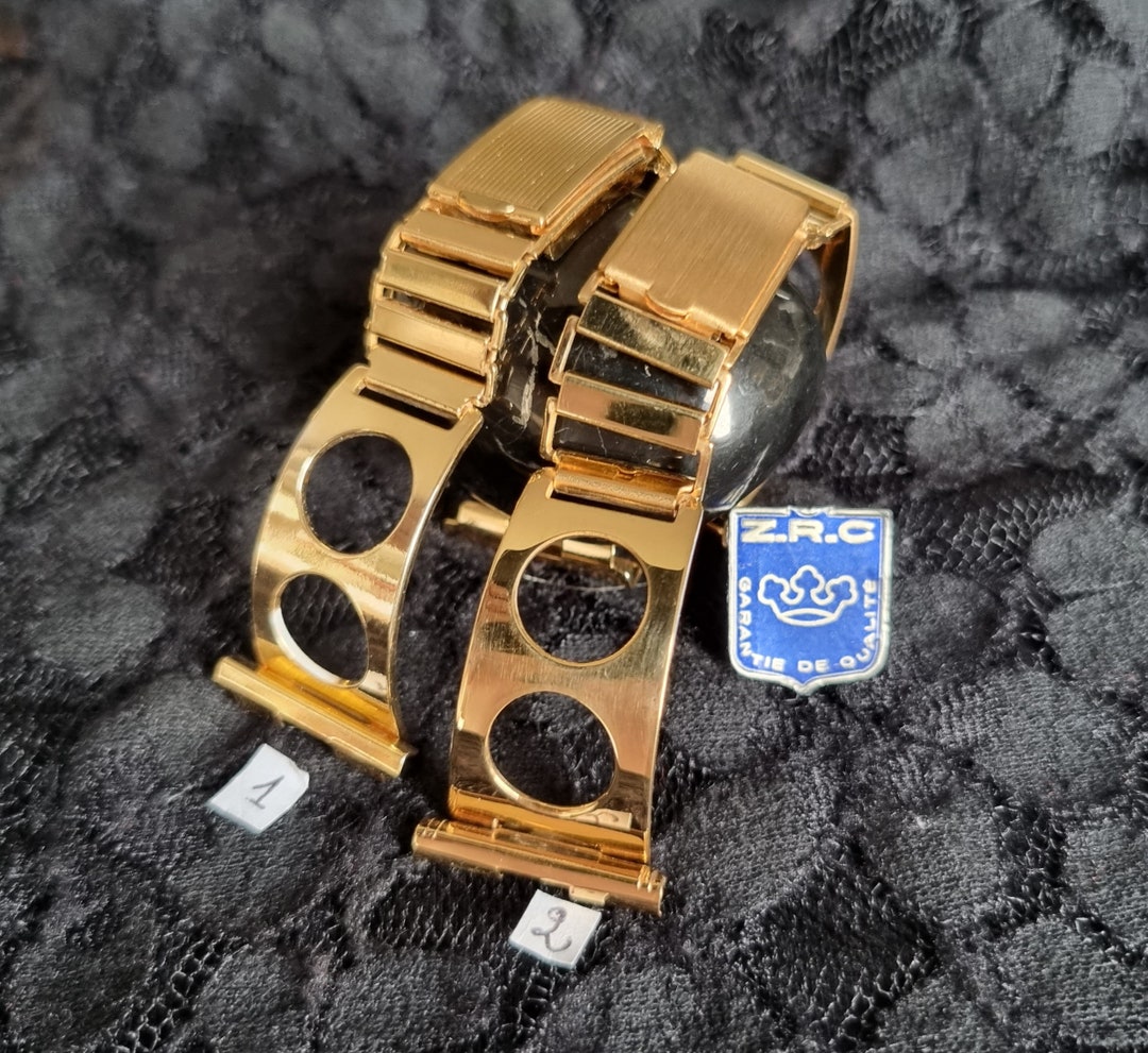 Bracelet Montre Noir Alligator Véritable 20 mm - Le Comptoir De La Montre
