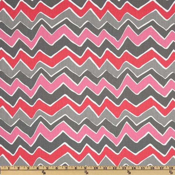 Seesaw Flamingo-Chevron Hot Pink-Chevron-Chevron Stripe-Stripe-Coral