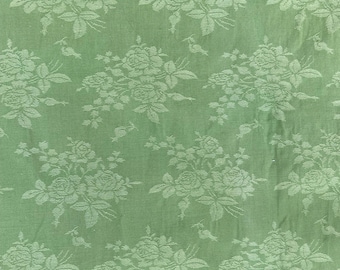 Green Bouquet Floral-Green Floral-Bouquet Floral- Floral Fabric