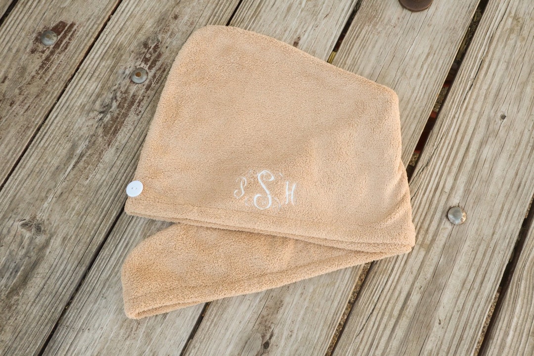 Head Towel Wraphair Wraptowel Wrapmonogrammed Head Towel Wrap