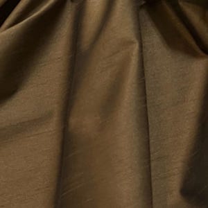 Faux Silk Chocolate-Silky Chocolate-Washable Faux Silk
