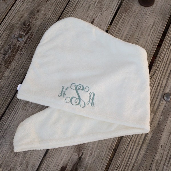 Head Towel Wrap-Hair Wrap-Towel wrap-Monogrammed head towel wrap-Personalized head wrap-monogrammed towels-soft towel-spa towel