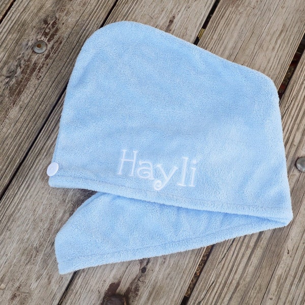 Head Towel Wrap-Hair Wrap-Towel wrap-Monogrammed head towel wrap-Personalized head wrap-monogrammed towels-soft towel-spa towel