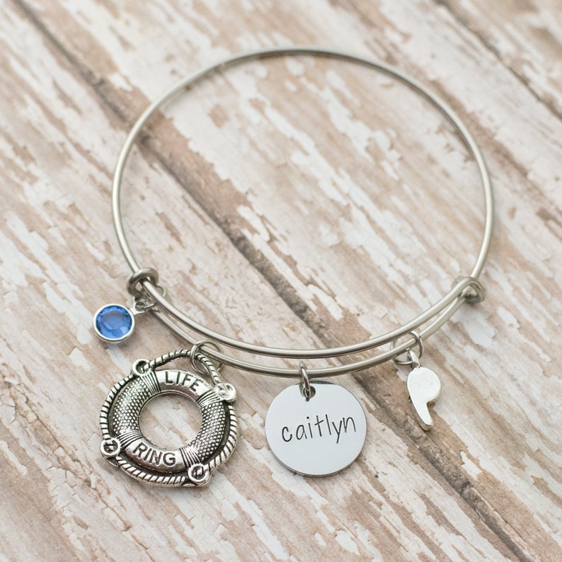 Personalized lifeguard bracelet rescue bracelet gift for | Etsy