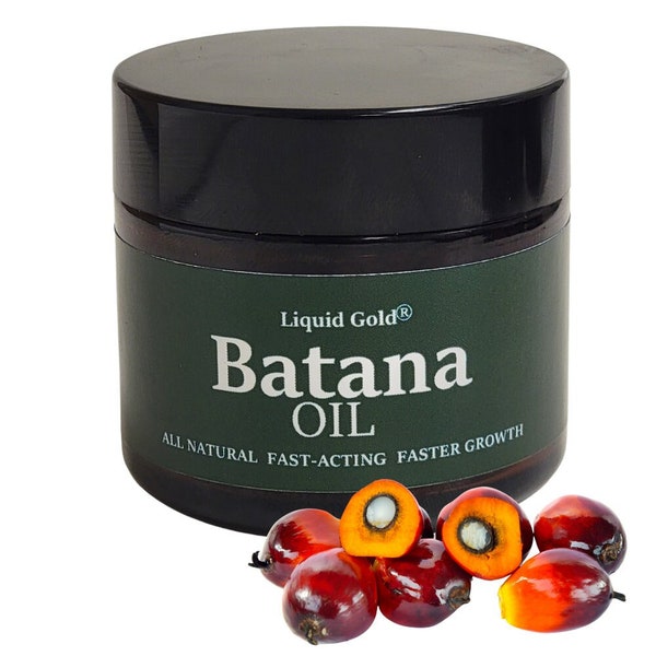 Batana Hair Growth Oil  Natural, Raw and Unrefined for Healthy Hair Growth Roasted Style from Honduras