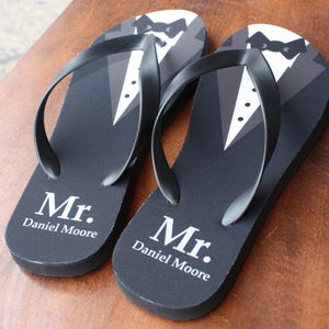 Groomsmen flip flops discount
