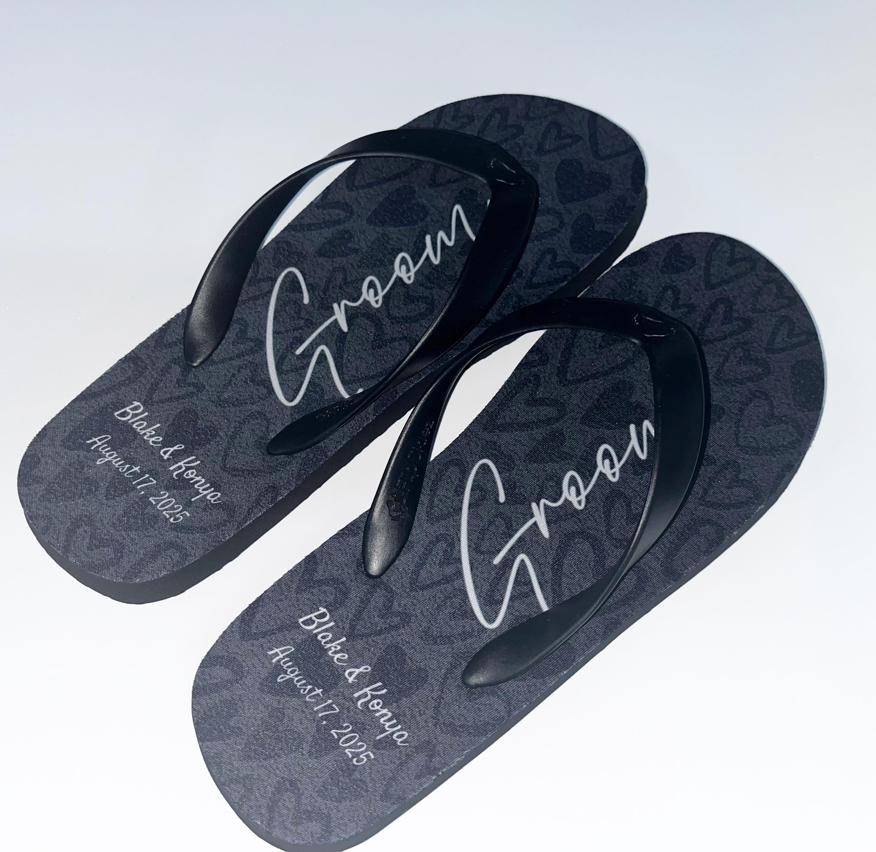 Groom Heart Sandals