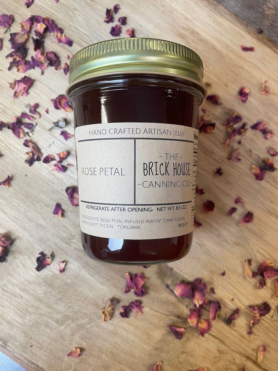 Rose Petal Jam Etsy