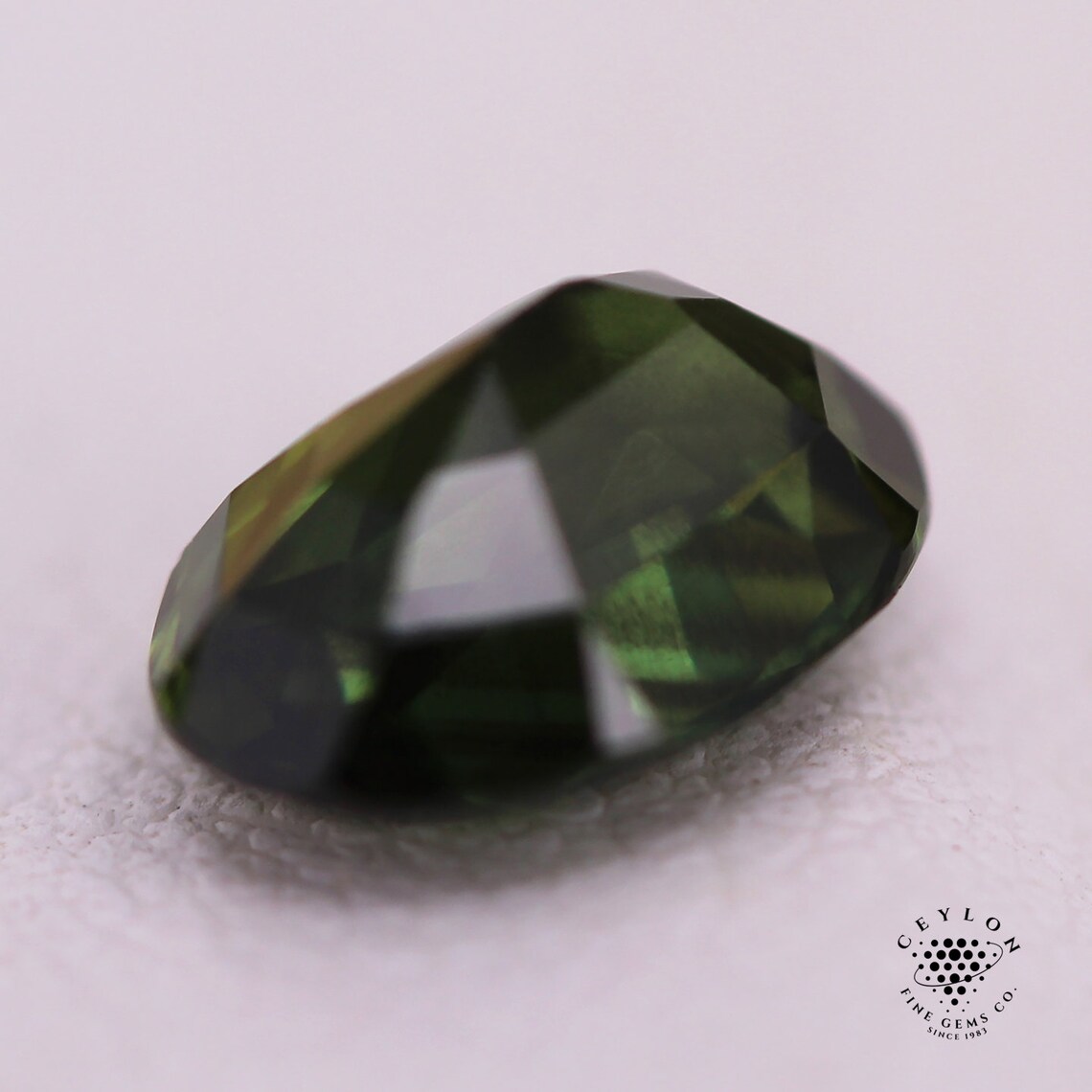 olive green sapphire olive green sapphire