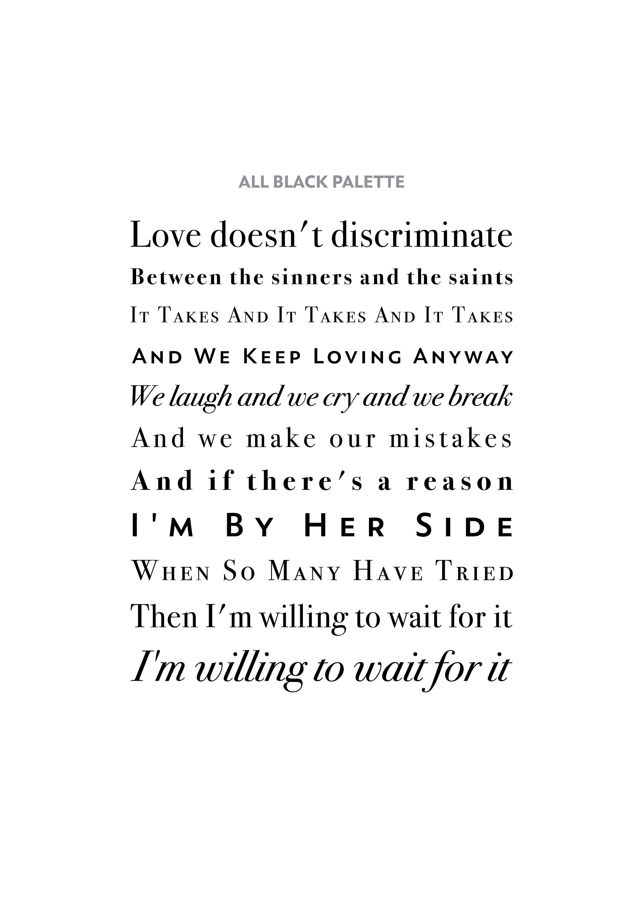 all dressed up in black and white lyrics Wait for It From the Musical Hamilton Unframed Song Print Gift color:Dark Navy assuit black dress in store