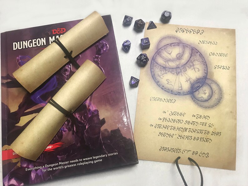 5e Revivify Spell Scroll Prop | Etsy