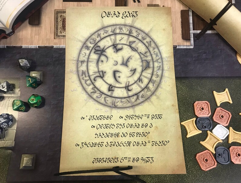 5e Soul Cage Spell Scroll Prop | Etsy