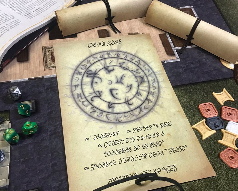 5e Soul Cage Spell Scroll Prop | Etsy