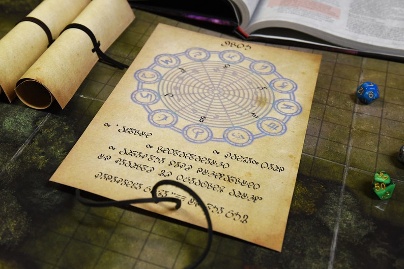 Wish Spell Scroll