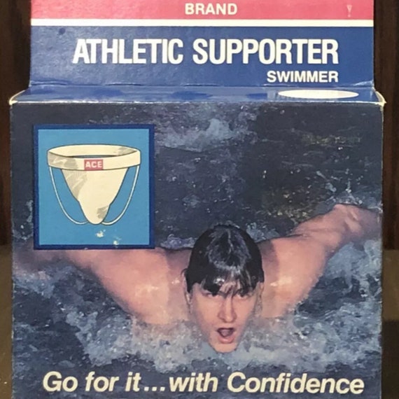 Vintage 7344 Ace Athletic Supporter Swimmer Small Ne… Gem