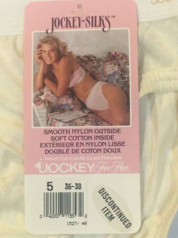 NWT Size 5 Vtg Vintage Jockey Silks French Cut Bikini Panties