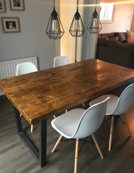 John Lewis Calia Style Industrial Dining Table Kitchen Image 0
