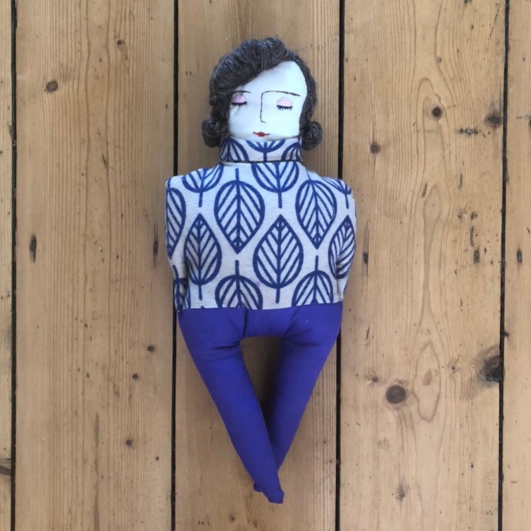 Fat Ragdoll Clip Large Lady Doll, Retro Doll, Art Doll, Rag Doll, Retro Hairstyle Doll ...