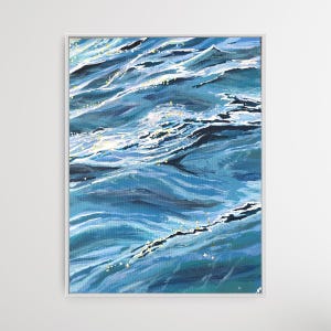 Lake Reflections | Acrylic Painting | Wall Art | Water