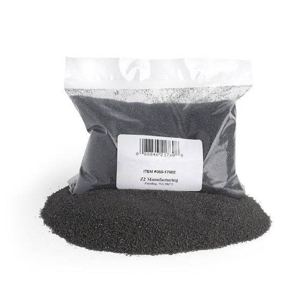 Zen Garden Extra Fine black sand, 8 ounces, suitable for terrariums and craft projects