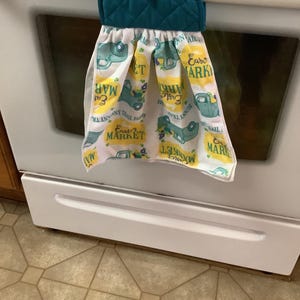 Hanging towel, stove towel, Easter theme towel
