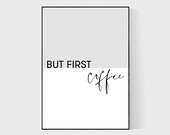 But first, coffee print