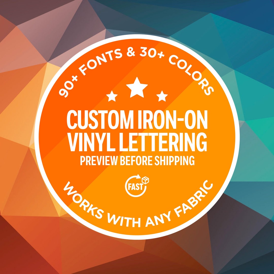 HTV Iron on Decal / Transfer Etsy