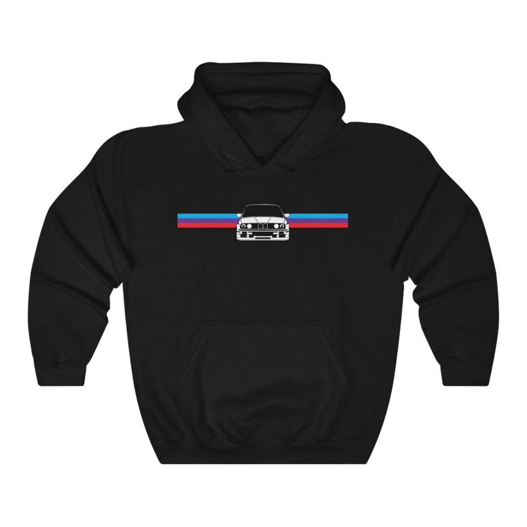BMW E30 ///M Stripe Hoodie - Etsy