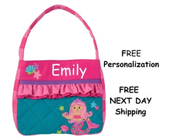 Quiltd Purse MERMAID - Stephen Joseph (Free Personalization)