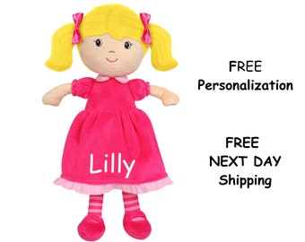 monogrammed dolls