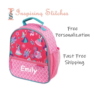 Lunchbox PRINCESS - Stephen Joesph All Over Print (Free Personalization)