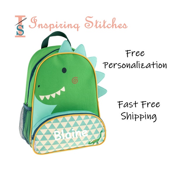 Backpack DINO - Stephen Joseph Sidekick (Free Personalization)