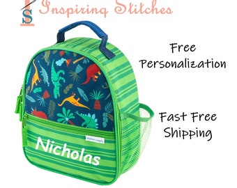 Lunchbox DINO - Stephen Joseph All Over Print (Free Personalization) **