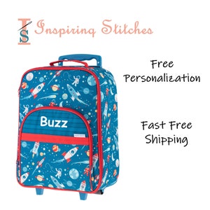 Rolling Luggage SPACE - Stephen Joseph (Free Personalization)
