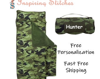 Nap Mat CAMO - Stephen Joseph (Free Personalization)