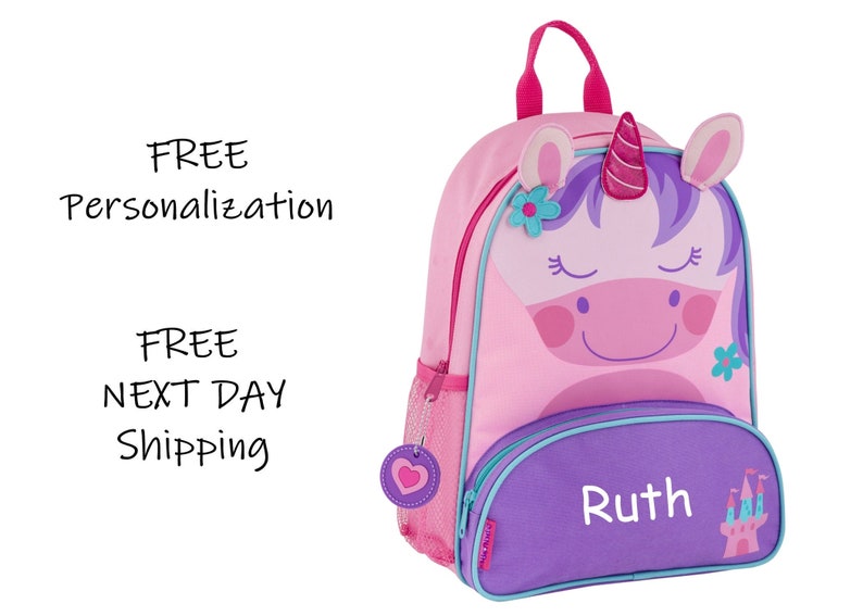 Backpack UNICORN Stephen Joseph Sidekick free Etsy