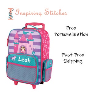 Rolling Luggage CASTLE/PRINCESS - Stephen Joseph (Free Personalization)