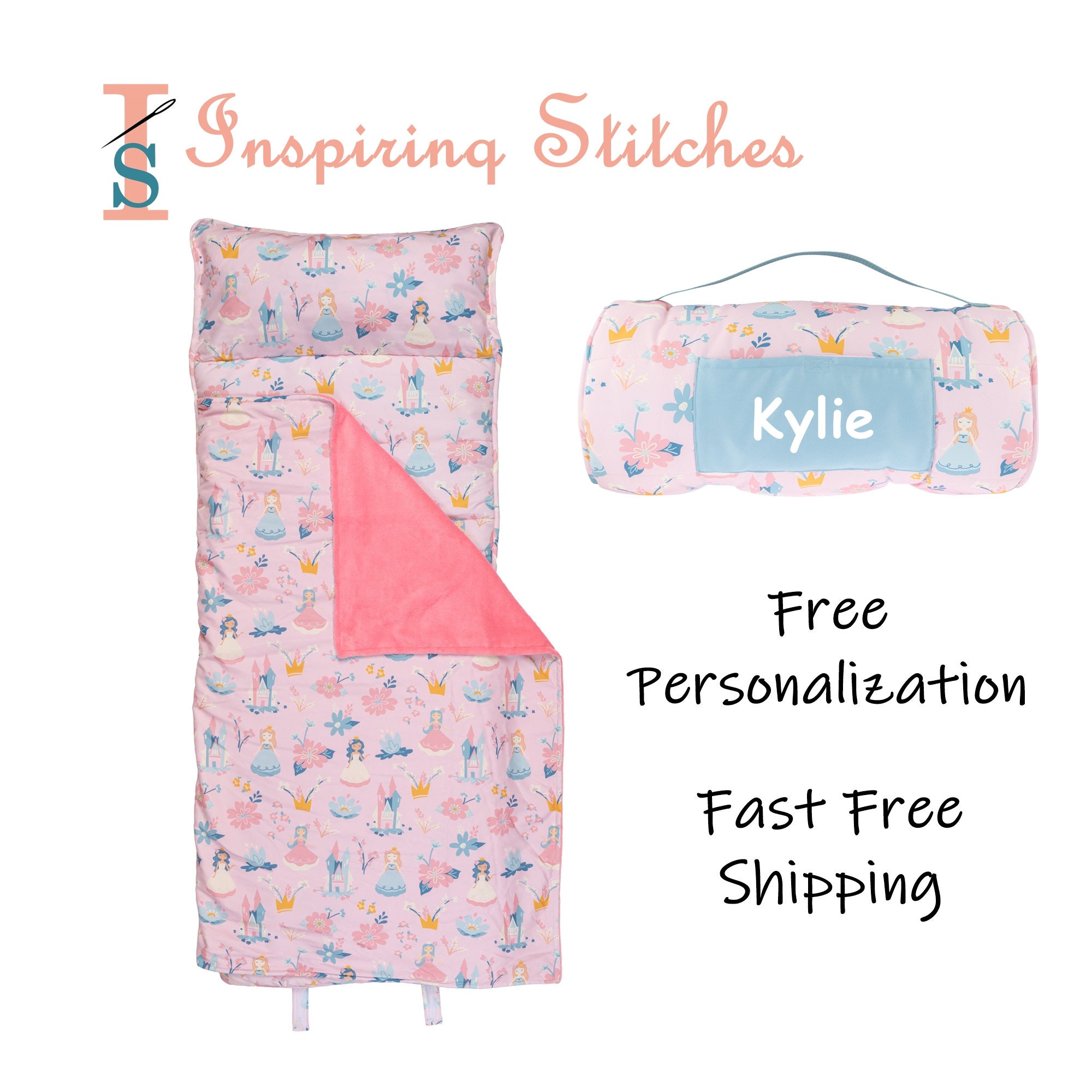 Nap Mat PRINCESS- Stephen Joseph (Free Personalization)