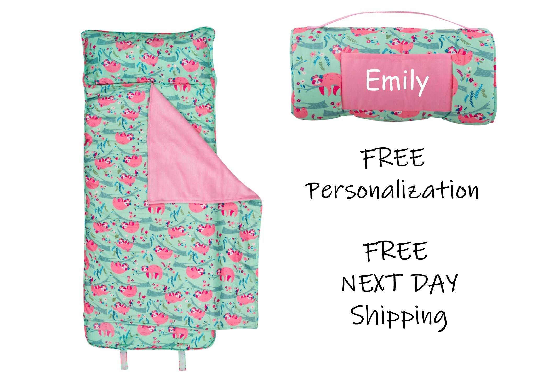 Nap Mat SLOTH - Stephen Joseph (Free Personalization)